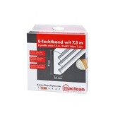 E-tochtband wit 9x4mm zelfklevend 7,5m¹ E-tochtband wit 9x4mm zelfklevend 7,5m¹