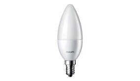 LED lamp kleine fitting E14 kaars 2700K 7W - Melkglas LED lamp kleine fitting E14 kaars 2700K 7W - Melkglas
