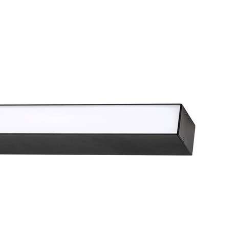 Spectrum LED Pendelarmatuur 112CM - Zwart Allday - 35W 5075Lm - 3000K 930 Warm Wit | UGR19 Prisma - 1120x74x44mm - 5 jaar garantie Spectrum LED Pendelarmatuur 112CM - Zwart Allday - 35W 5075Lm - 3000K 930 Warm Wit | UGR19 Prisma - 1120x74x44mm - 5 jaar garantie