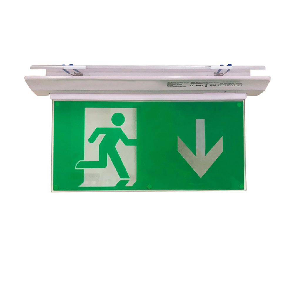 LCB LED Europe LED Noodverlichting inbouw - 4W 3uur batterij - incl. pictogram LCB LED Europe LED Noodverlichting inbouw - 4W 3uur batterij - incl. pictogram