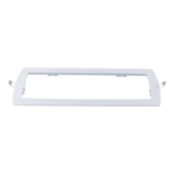 LCB LED Europe  Inbouwframe Wit  -  397x159mm - Toebehoren Nood portieklamp - Zaagmaat 357x119mm