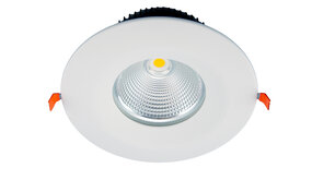 Macbright LED IP54 Downlight - Nood - Pluto - Wit - 3000K - 16.3W - 2000LM - 238mm + GST18/5 Wieland Macbright LED IP54 Downlight - Nood - Pluto - Wit - 3000K - 16.3W - 2000LM - 238mm + GST18/5 Wieland