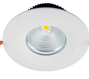 Macbright LED IP54 Downlight - Nood - Pluto - Wit - 3000K - 16.3W - 2000LM - 238mm + GST18/5 Wieland