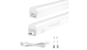 Aigostar T5 LED armatuur 60cm - 8W vervangt 80W - 4000K helder wit licht (840) Aigostar T5 LED armatuur 60cm - 8W vervangt 80W - 4000K helder wit licht (840)