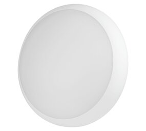 Spectrum voor de installateur LED Wand/ Plafondlamp IP65 - Bulkhead Wit - City PRO - Ø320MM - 18W/ 24W 1550Lm/ 2400Lm - CCT 830-840-865 Multi color Switch | IK08