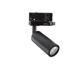 Spectrum voor de installateur LED Railspot MADARA SLIM - GU11/MR11 fitting - 3-Fase universeel - Zwart 36X95X175