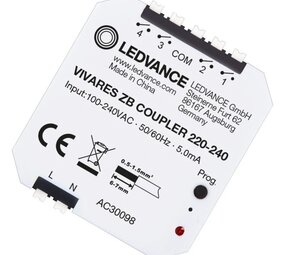 Ledvance Zakelijk: Professionele LED Verlichting & Armaturen LED Lichtregelsysteemcomponent - Vivares zb coupler 220-240 coupler
