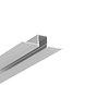 Topmet Aluminium U-Profiel Stuc - Zilver 2000x12mm | 2 Meter - Geschikt voor 10mm LED Strips - type HIDE10 C4 Topmet Aluminium U-Profiel Stuc - Zilver 2000x12mm | 2 Meter - Geschikt voor 10mm LED Strips - type HIDE10 C4