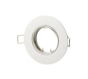 Inbouwspot wit - kantelbaar - zaagmaat 75mm - buitenmaat 92mm