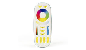 MI-LIGHT LED strip RGB+CCT Afstandsbediening wit - 4 groepen MI-LIGHT LED strip RGB+CCT Afstandsbediening wit - 4 groepen