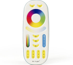 MI-LIGHT LED strip afstandsbediening- RGB+CCT- 4 groepen- Wit
