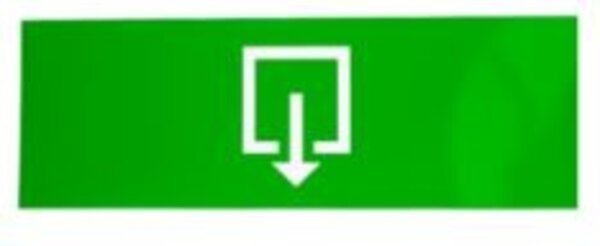 LCB LED Europe Noodverlichting Sticker EXIT 300x100mm LCB LED Europe Noodverlichting Sticker EXIT 300x100mm