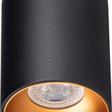 Kanlux Opbouwspot- rond - zwart - IP20 -GU10 fitting