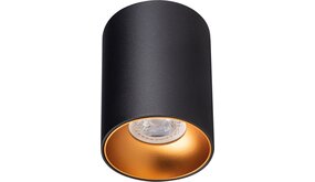 Kanlux Opbouwspot- rond - zwart - IP20 -GU10 fitting Kanlux Opbouwspot- rond - zwart - IP20 -GU10 fitting