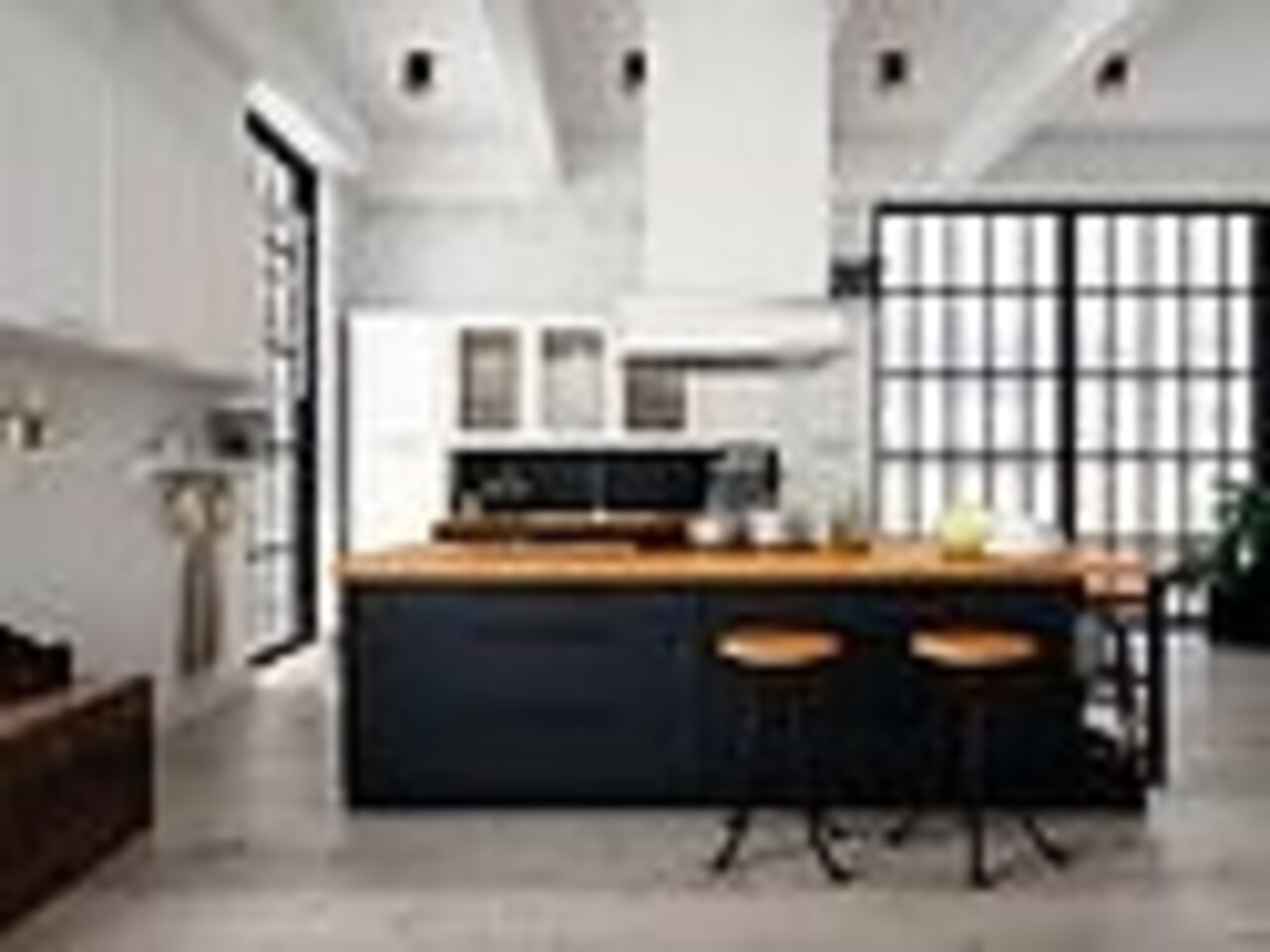 Kanlux Opbouwspot- rond - zwart - IP20 -GU10 fitting