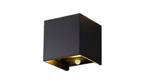 LED Wandlamp met beweging - 2x3W Dimbaar - 2700K LED Wandlamp met beweging - 2x3W Dimbaar - 2700K