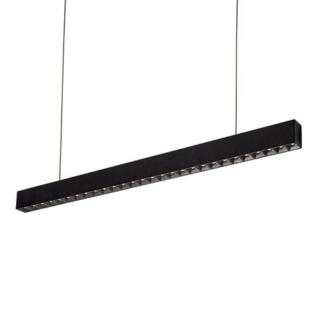 Spectrum voor de installateur LED Montagebalk - Allday Inspire - Zwart - 112cm - 30w 145lm/w - 4000k 840 - IP20 -  Casambi dimbaar - 5 jaar garantie