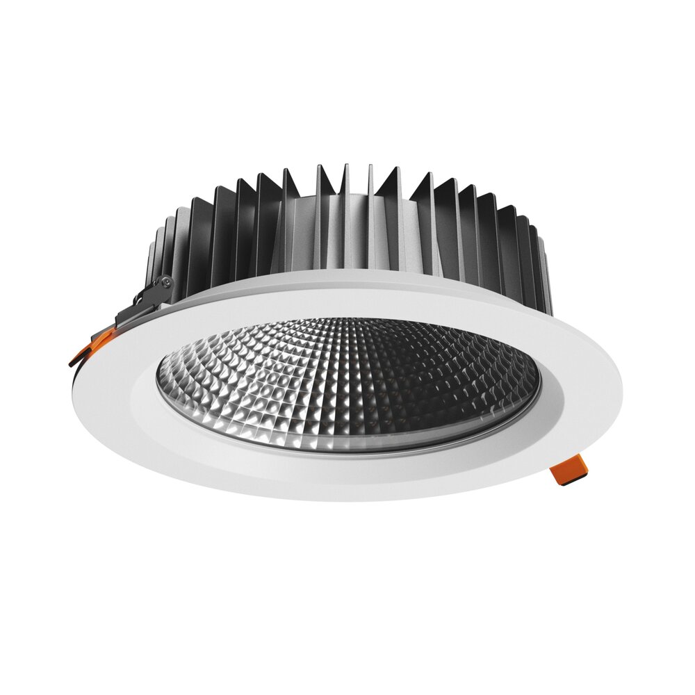 Spectrum voor de installateur LED Downlight IP54 - VIRGA 2 - Wit - 14W 140lm p/w - 3000K 830 - 90° - 230 x 80mm