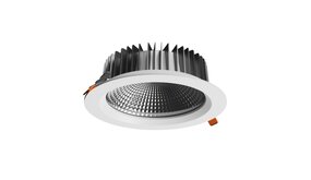 Spectrum LED Downlight IP54 - VIRGA 2 - Wit - 14W 140lm p/w - 3000K 830 - 90° - 230 x 80mm Spectrum LED Downlight IP54 - VIRGA 2 - Wit - 14W 140lm p/w - 3000K 830 - 90° - 230 x 80mm