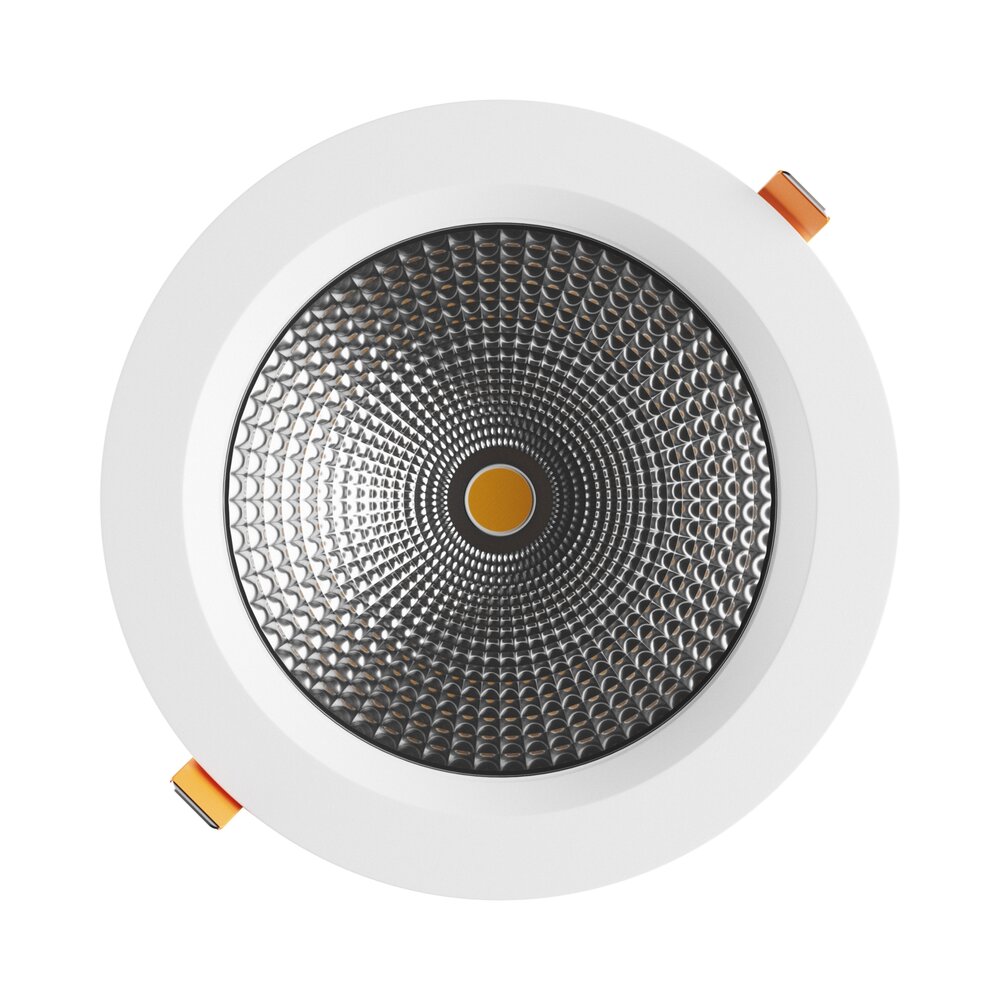 Spectrum voor de installateur LED Downlight IP54 - VIRGA 2 - Wit - 14W 140lm p/w - 3000K 830 - 90° - 230 x 80mm