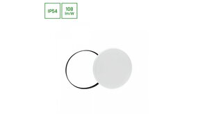 Spectrum LED Plafonnière Ø380mm - 32W - Lichtkleur optioneel - Zwart en Wit 6000K daglicht wit Spectrum LED Plafonnière Ø380mm - 32W - Lichtkleur optioneel - Zwart en Wit 6000K daglicht wit