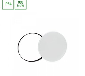 Spectrum voor de installateur LED plafonnière Nymphea IP54 - 32W 3450lm - 6000K 865 - MV sensor