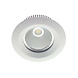 Macbright LED Downlight IP54 - PLUTO MINI 165MM - Wit - 9.2W 1100Lm  - 3000K 830  Warm Wit | Zaagmaat 125MM + Wieland GST18i3
