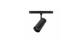 Spectrum voor de installateur LED 48V Magnetische Railspot - Zwart M - 10W 950Lm | 3000K 830 Warm Wit |  Shift systeem