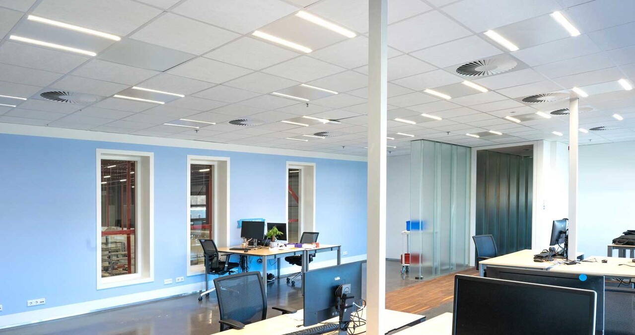 Spectrum voor de installateur: Betaalbare kwaliteit en veelzijdige LED-oplossingen LED paneel 60x60cm - Modern wit - UGR<16 - 44W 135lm p/w - 4000K 840 - Philips driver - 5 jaar garantie