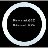 LCB LED Verloopring - Opvulring - Wit - Ø280MM - Ø330MM LCB LED Verloopring - Opvulring - Wit - Ø280MM - Ø330MM