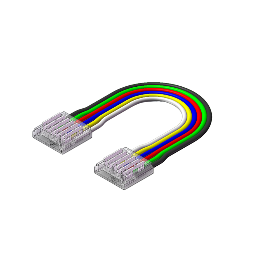 LCB LED LEDSTRIP CONNECTOR | 15CM | COB | IP20 | RGBW/RGBCCT | 10MM LCB LED LEDSTRIP CONNECTOR | 15CM | COB | IP20 | RGBW/RGBCCT | 10MM