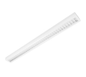 Macbright LED Bandraster opbouw - LLX Louvre armatuur - 150cm -  30W 3510Lm - 4000K 840 Koel wit | UGR19 -  IP20
