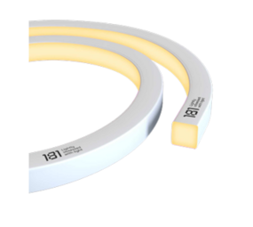 LCB LED Europe  LED Neonflex Strip 24V - Top Bend - 3000K 930 Warm Wit  | 1 Meter - Type  1616