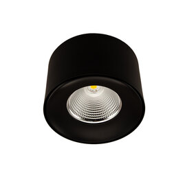 Macbright LED Plafondlamp IP65 - MOD 200MM -  Zwart - 16.5W 2095Lm - 4000K 840 Koel Wit | 5 jaar garantie