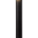 Lucide LED Sokkellamp IP54 - Combo Bolder armatuur Zwart - 65CM - 1-Lichts 9W 215Lm - 3000K 830 Warm Wit |  Ø 9 cm diameter