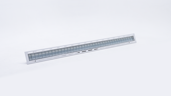 LCB LED LED Bandraster armatuur UGR19 - Planum - 1540x180mm - 35W 4000Lm - 830 Warm Wit | Matt Alu reflector | Male Wieland GST18-3 LCB LED LED Bandraster armatuur UGR19 - Planum - 1540x180mm - 35W 4000Lm - 830 Warm Wit | Matt Alu reflector | Male Wieland GST18-3