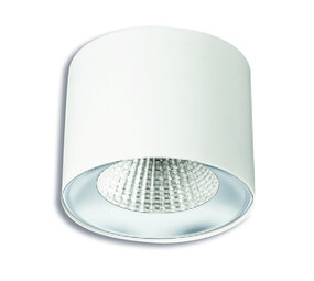 Macbright LED Railspot 3Fase -  IP65 - MOD -  Wit - 15.4W 2000Lm - 3000K 830 - 160mm - Triac  dimbaar