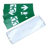 LCB LED Noodverlichting Portiek armatuur IP65 - 3W 6500K - 3 uur noodbatterij - Autotest functie inclusief pictogram LCB LED Noodverlichting Portiek armatuur IP65 - 3W 6500K - 3 uur noodbatterij - Autotest functie inclusief pictogram