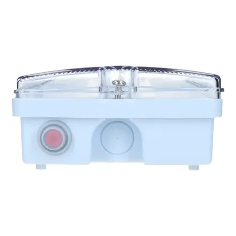 LCB LED Noodverlichting Portiek armatuur IP65 - 3W 6500K - 3 uur noodbatterij - Autotest functie inclusief pictogram