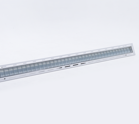 LCB LED Europe  LED Bandraster armatuur -  1720x200mm - 33W -  3500lm - 3000K - CRI80 -  Matt alu reflector - UGR19 - WIELAND GST18i3
