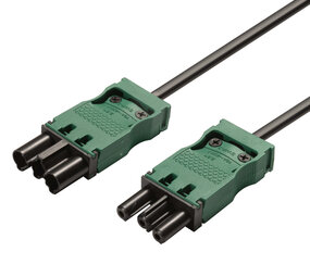 LCB LED Europe  3-SWP VERLENGSNOER - 2 METER - 3x1.5mm²  - GST18® COMPATIBLE