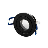 LED line verlichting - Betaalbare Professionele LED Oplossingen Inbouwspot armatuur IP44  - Mini GU11 MR11 - Mat Zwart 55MM | Zaagmaat 45mm - Uitsluitend Geschikt 35MM GU10 230v & MR16  fitting