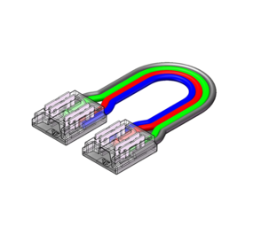 LCB LED Europe  LEDSTRIP CONNECTOR | 15CM | COB | IP20 | RGB | 10MM