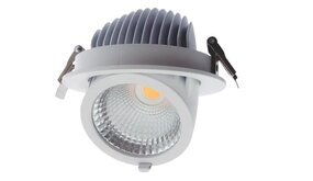 Macbright LED Downlight Kantelbaar - Bananenspot Tecno 170MM - Wit -23.2WW 127lm p/w - 4000K -  GST18/3 Macbright LED Downlight Kantelbaar - Bananenspot Tecno 170MM - Wit -23.2WW 127lm p/w - 4000K -  GST18/3