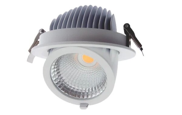 Macbright LED Downlight Kantelbaar - Bananenspot Tecno 170MM - Wit -23.2WW 127lm p/w - 4000K - GST18/3 Macbright LED Downlight Kantelbaar - Bananenspot Tecno 170MM - Wit -23.2WW 127lm p/w - 4000K - GST18/3