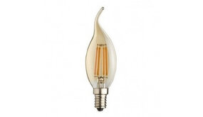 LCB LED Europe LED Filament lamp dimbaar - E14 C37 - 5W vervangt 40W - 2200K extra warm wit licht LCB LED Europe LED Filament lamp dimbaar - E14 C37 - 5W vervangt 40W - 2200K extra warm wit licht