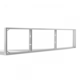 LCB LED Paneel opbouwframe - Wit- 120x30cm - Geschikt voor Backlit en Sidelit panelen LCB LED Paneel opbouwframe - Wit- 120x30cm - Geschikt voor Backlit en Sidelit panelen