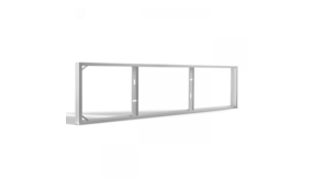 LCB LED Europe Paneel opbouwframe - Wit- 120x30cm - Geschikt voor Backlit en Sidelit panelen LCB LED Europe Paneel opbouwframe - Wit- 120x30cm - Geschikt voor Backlit en Sidelit panelen