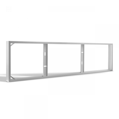 LCB LED Europe Paneel opbouwframe - Wit- 120x30cm - Geschikt voor Backlit en Sidelit panelen LCB LED Europe Paneel opbouwframe - Wit- 120x30cm - Geschikt voor Backlit en Sidelit panelen