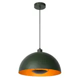 Lucide SIEMON - Hanglamp - Ø 40 cm - 1xE27 - Groen Lucide SIEMON - Hanglamp - Ø 40 cm - 1xE27 - Groen